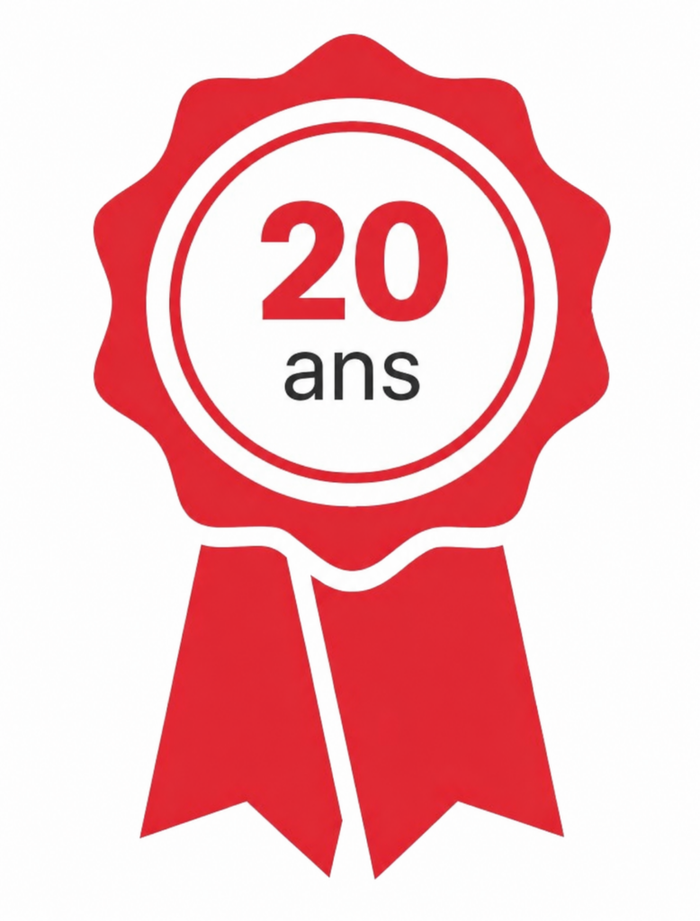 badge 20 ans